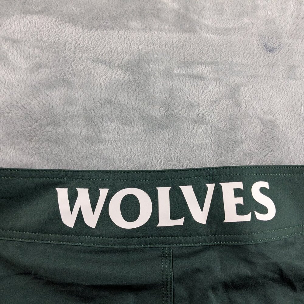 Darc Sport Wolves Board Shorts Mens 36 Green Black Lined Valhalla Stage Wolves - Picture 11 of 13